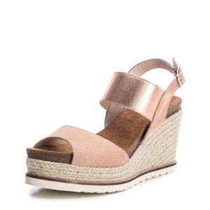Details zu Carmela by Xti Shoes 66718 Nude Rosa Rose Plateau Keil Sandalette Wedge Sandal CARMELA XTI. Damen Stiefel & Stiefeletten Beige Camel
