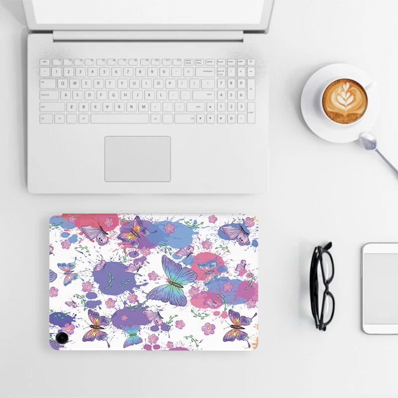 For Samsung Galaxy Tab A9 A9+ S9 Plus FE Case Butterfly Leather Shockproof Cover - Image 4 of 4