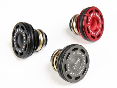 CNC Aluminum Piston Head w/ Double O-ring and Ball Bearing for AEG Gearbox Part