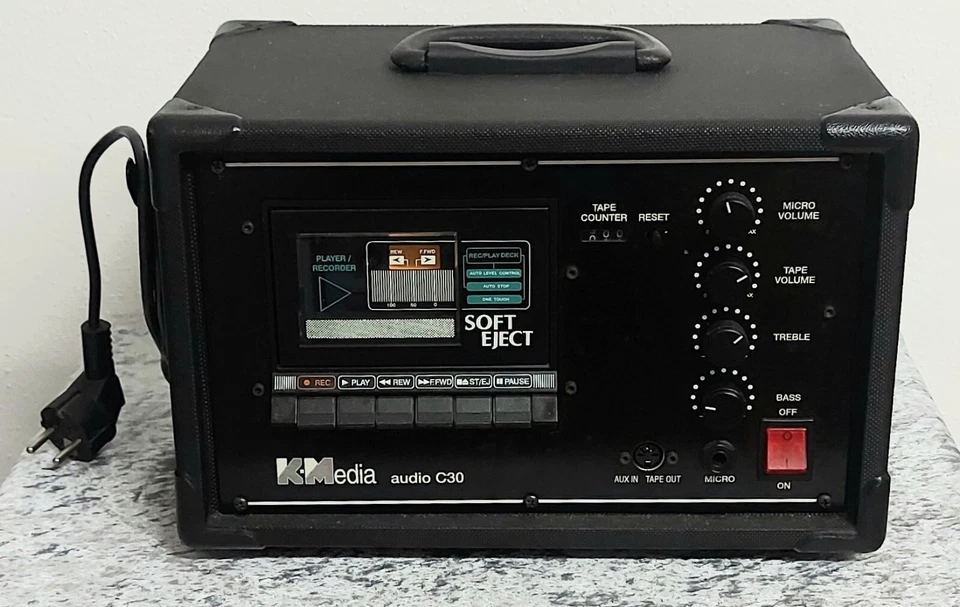 Combi Verstärker K Media C30 Cassettendeck 
