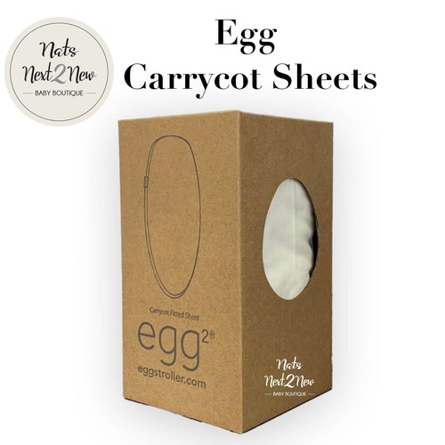 Coprimaterasso Babystyle Egg 2/3 Carrozzina (Confezione da 2) - Grigio e Avorio