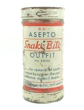 Vintage BD Asepto Snake Bite Outfit Kit Complete Never Used Nice No. 2006