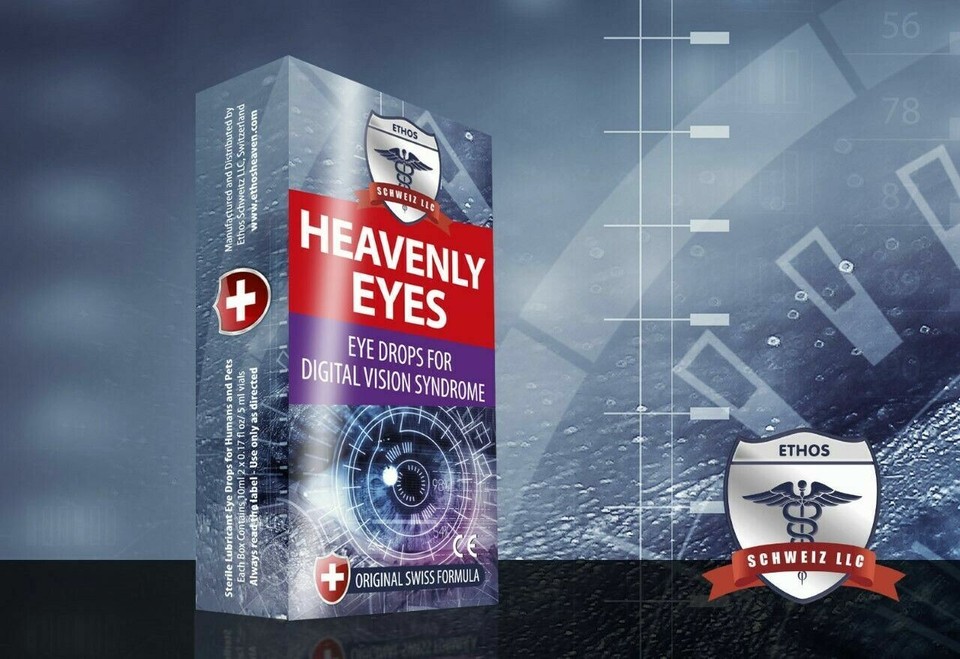 Eye Drops for Gamers Ethos Best Lubricating Moisturize Comfort Revive ...