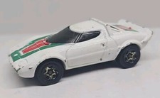 1/64 Hot Wheels Loose Diecast 2001 Lancia Stratos White Rare - FREE SHIPPING 