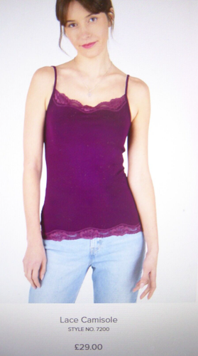 KETTLEWELL Lace Camisole £29 - XS / UK 8 - Blue - Picture 2 of 10