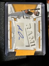2023 National Treasures ARAMIS RAMIREZ Die Cut Material Signatures Auto #/99