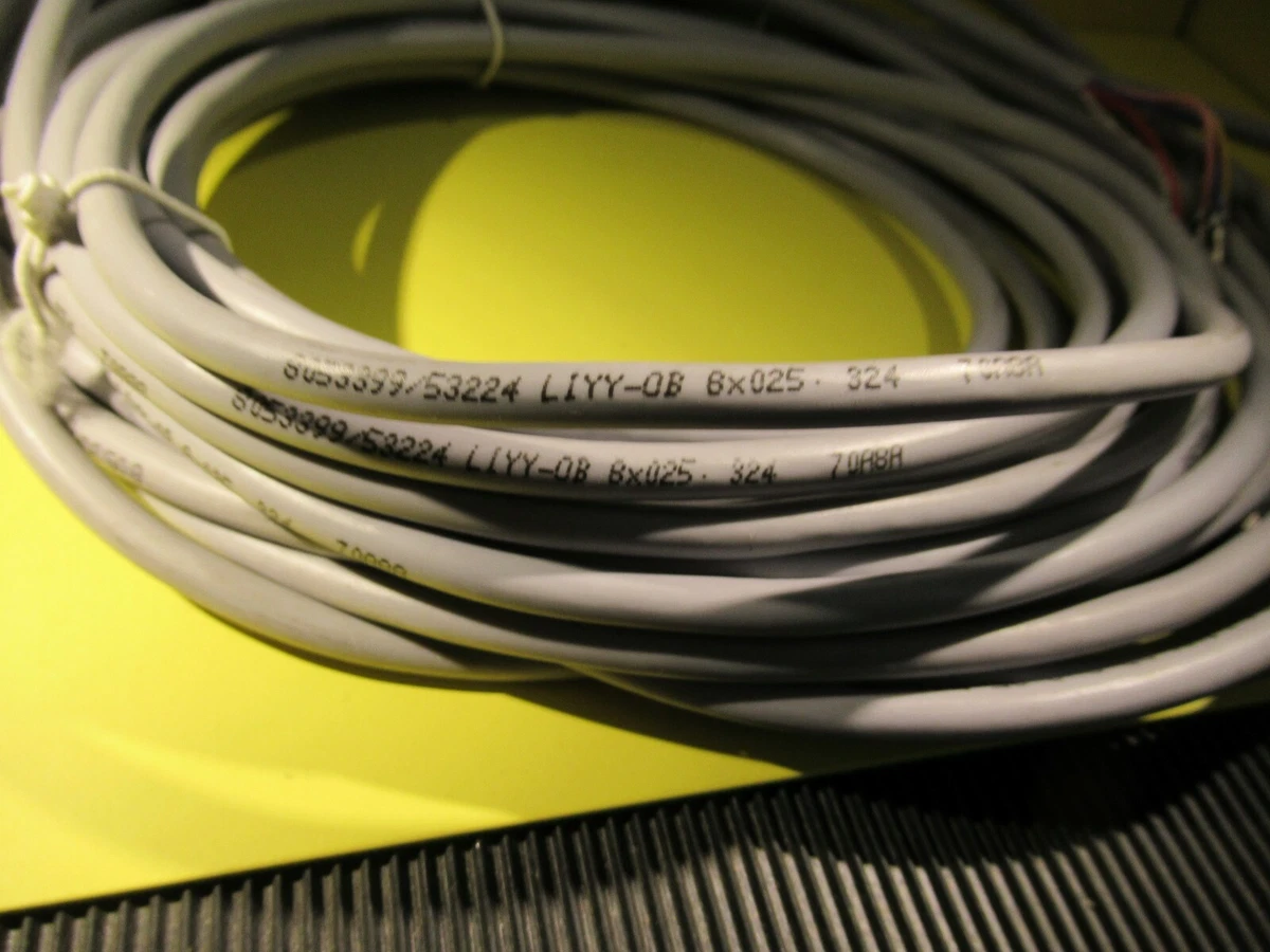Anschlußkabel LIYY Steuerkabel .0B 8x0,25-518 -15 /8053399/53224 