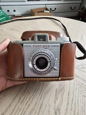 Vintage Kodak Pony 828 Camera With Case untested - Unique Piece 