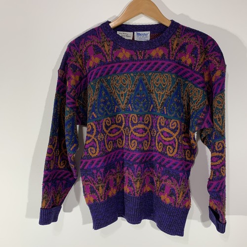 Vintage Meister Ski Sweater Medium 