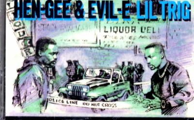 NEW Hen Gee Evil E Lil Trig 1991 Cassette Tape Maxi Single Hiphop Hen-Gee Evil-E
