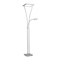 Deckenfluter Stehlampe Stehleuchte Dimmbar Leselampe Beweglich Led H 195 Cm