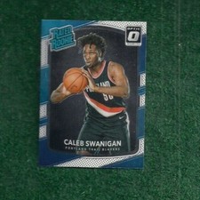 CALEB SWANIGAN - PURDUE - 2017-18 DONRUSS OPTIC RATED ROOKIE CARD # 175  - NBA. rookie card picture