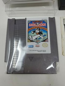 NINTENDO MONOPOLY (Nintendo NES Entertainment System , 1991, COMPLETE CIB) MINT!