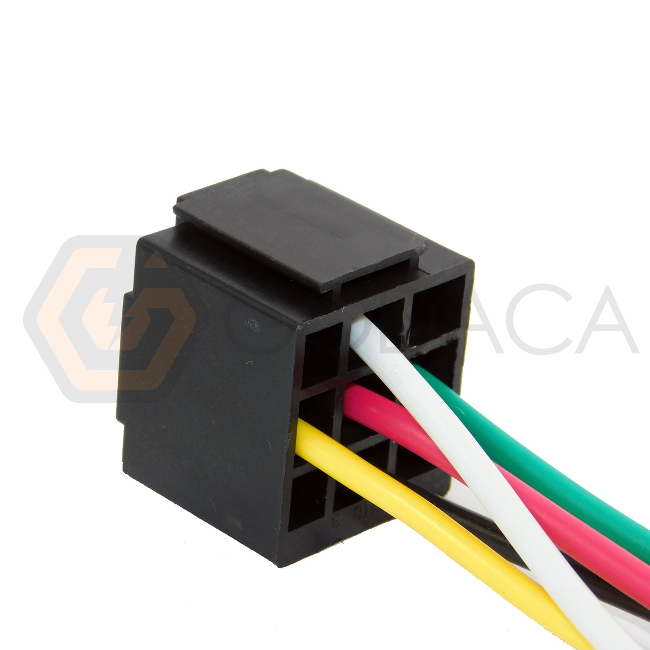 2x Connector Socket Slide 5-way for Relay Chevrolet GM Ford Fiat ...