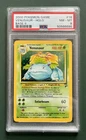 Venusaur 18/130 PSA 8 Base Set 2 Holo Rare 2000 Pokemon Card Graded