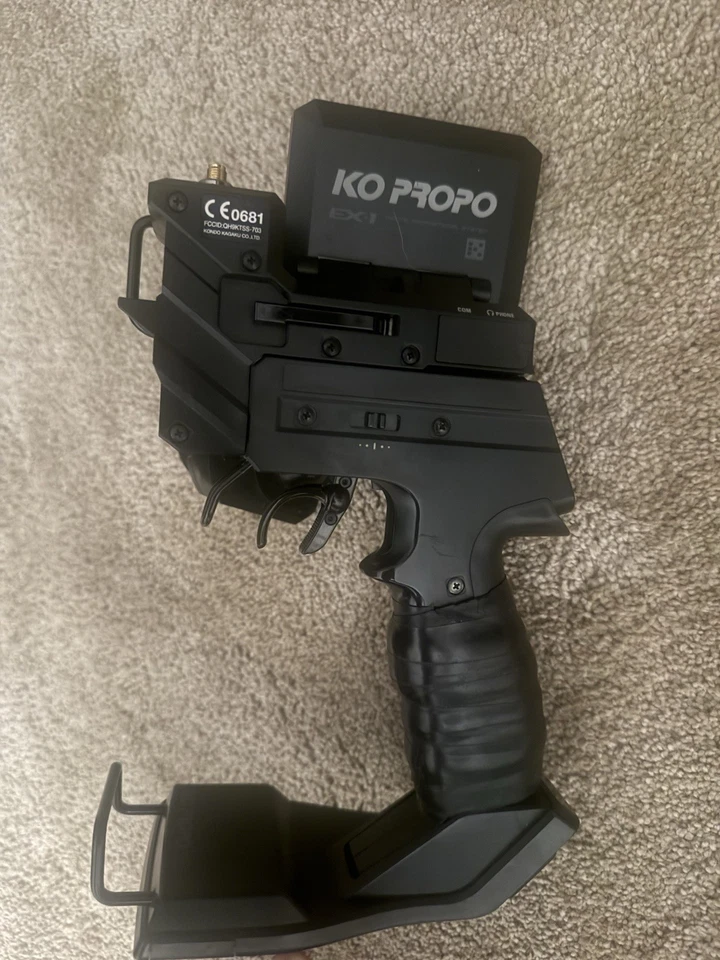 Sistema de radio de espectro extendido Ko Propo EX-10 Eurus 2,4 GHz DDS transmisor remoto Foto 2 de 2