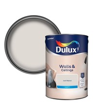 Dulux Matt Emulsion Paint Natural Hessian 5L Interior Walls Finish UK Decor Plus 6.00 per litre