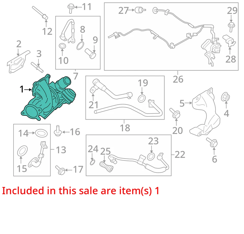 Ford Explorer 2016 turbocompresor turbo cargador supercargador supercargador DZDJE Foto 3 de 4