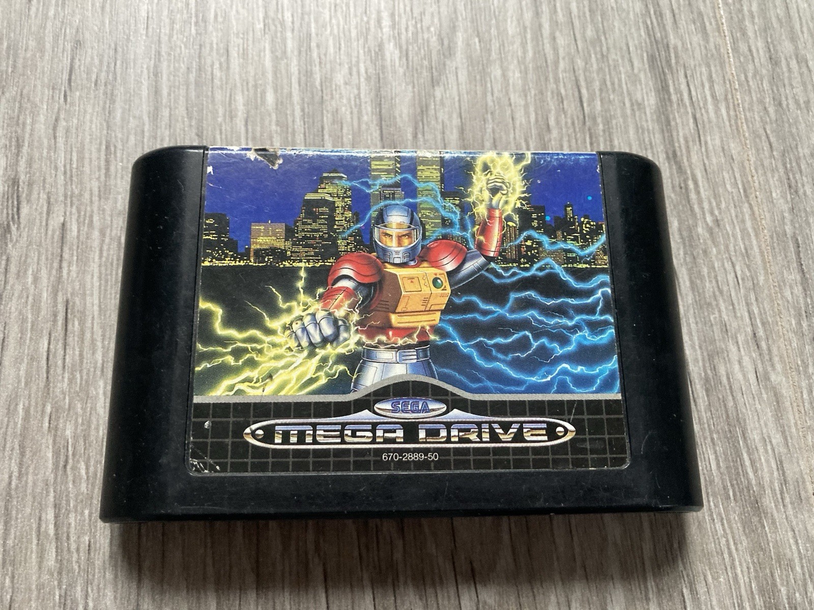 Atomic Runner Megadrive Pal Euro