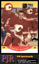 Robert Reichel 1990-91 Pro Set #595 Calgary Flames Rookie