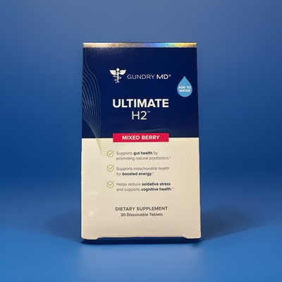 #ad Authentic Gundry MD Ultimate H2 30 Dissolvable Tablets B12 amp; Magnesium. $39.99