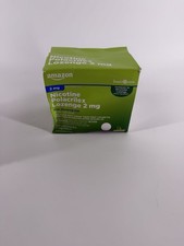 Amazon Basic Care Nicotine Polacrilex Lozenge 2 mg nicotine 144ct Mint BB 1/27