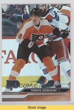 2023-24 Upper Deck Series 2 Silver Foil Travis Sanheim #383 READ 0qr0