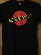 Vagrants - Black Shirt With Logo On Front - M - Next Level