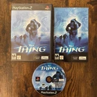 The Thing PlayStation 2 PS2 Black Label CIB Complete with Registration
