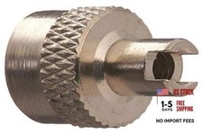 S-437 TR VC 2 Screwdriver Type Valve Cap - Box of 5 Pack of 5