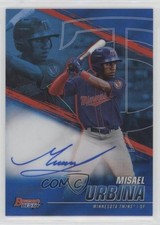 2021 Bowman's Best of Blue Refractor 37/150 Misael Urbina #B21-MU Auto 0bg4