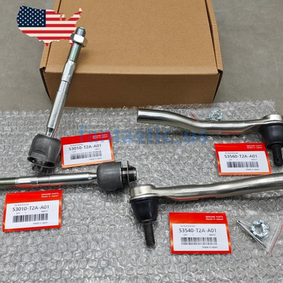 #ad #ad OEM 4 Pcs Outer amp; Outer Tie Rod End Set For 13 17 Honda Accord 15 20 Acura TLX $97.84