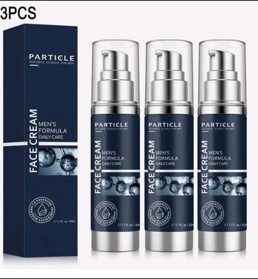 3 Pack Particle Face Cream Men 6 in 1 Anti-Aging Cream Fights Eye Bag Dark Spots