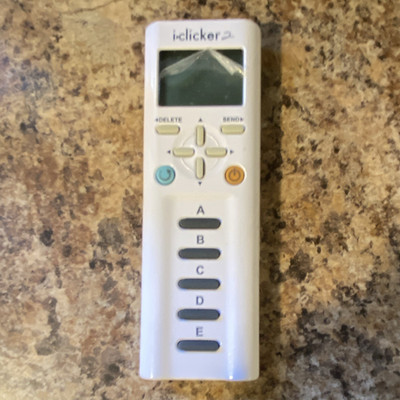 i-clicker i-clicker2 Wireless Student Remote Control Clicker White, 10m+