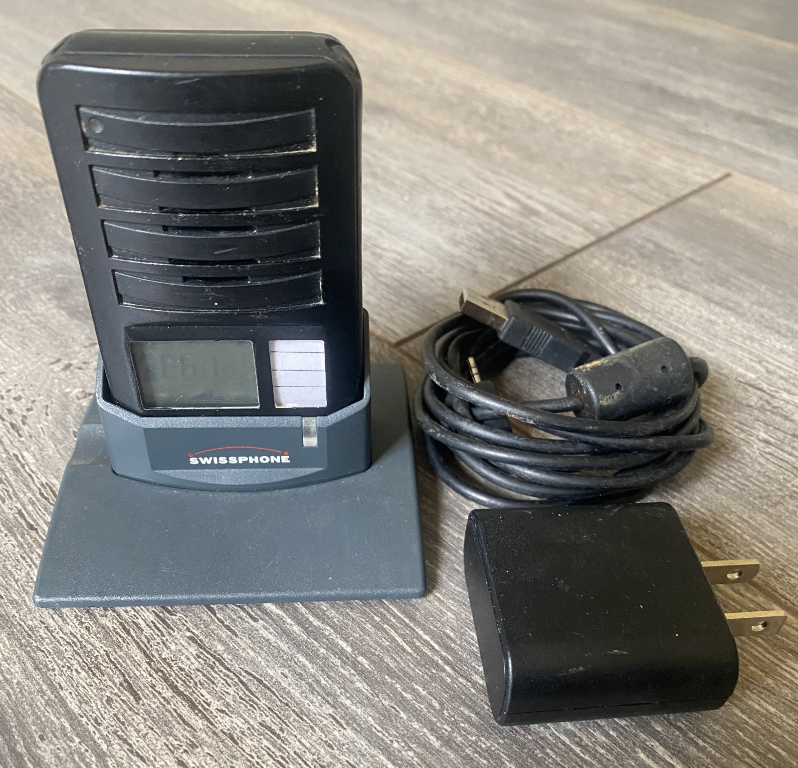 Swissphone RE729 MK Memo Voice Pager 155.5MHz - w/ Rechargeable AA & Charger