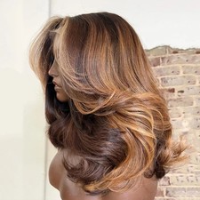 Highlight 13 4 Body Wave Lace Front Wig Layered Wigs Human Hair for Women