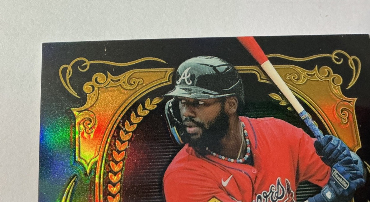 2026 Topps Chrome Baseball Michael Harris II Ink Strokes Gold Auto /50 Braves view 2