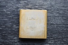 Cartier Tank Vermeil orologio da polso wristwatch fondello caseback oro