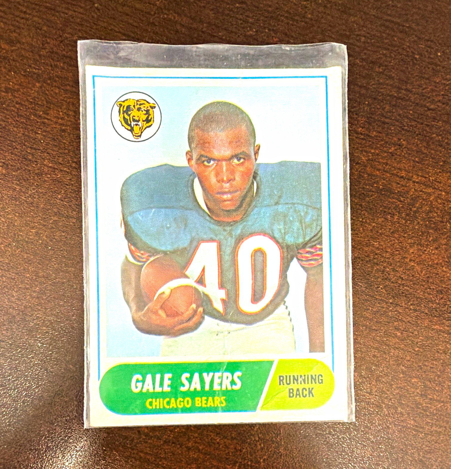 Topps 1968 Topps Gale Sayers Chicago Bears #75 Football Highlights Card