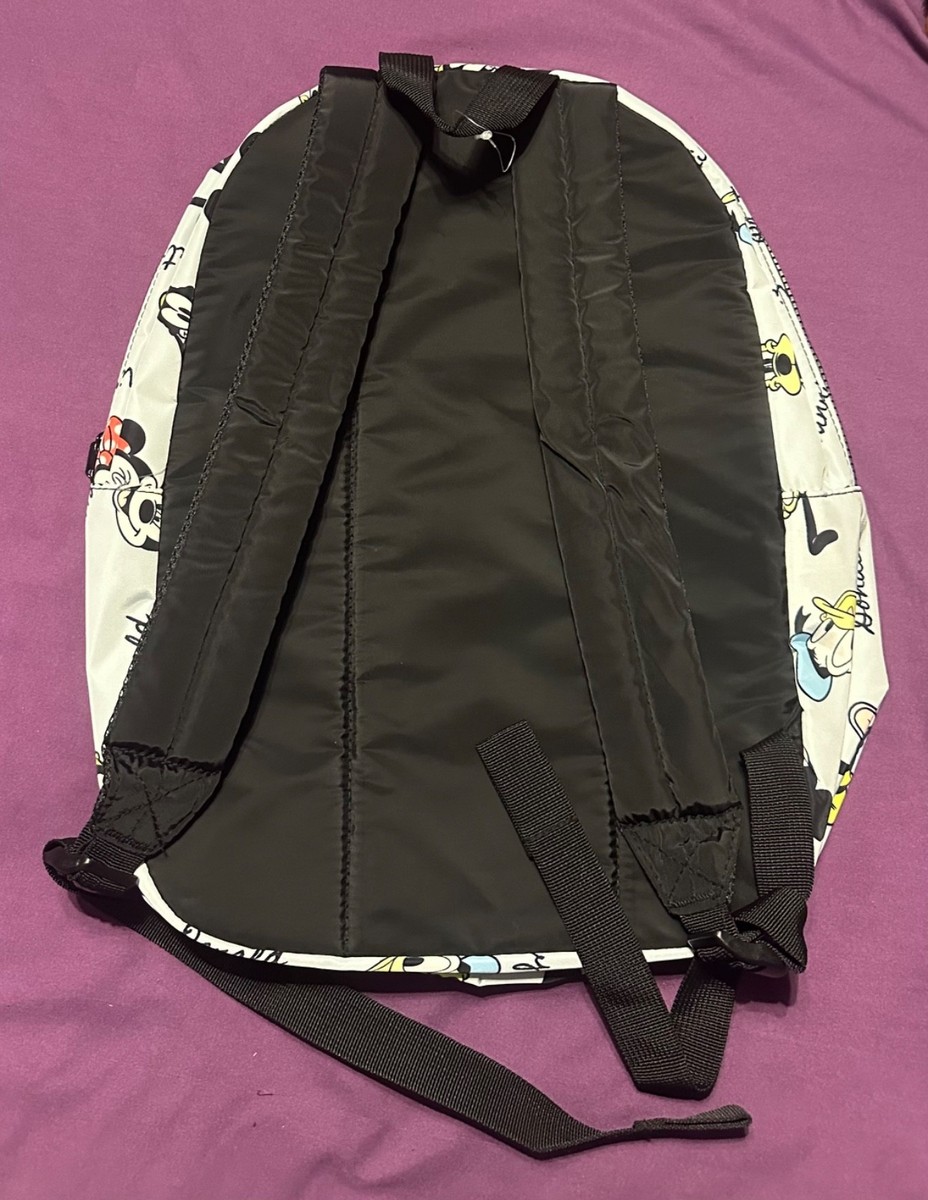 NWOT Disney Bioworld Mickey Characters Print Full Size Backpack, Light Blue NWOT Disney Bioworld Mickey Characters Print Full Size  main image 3