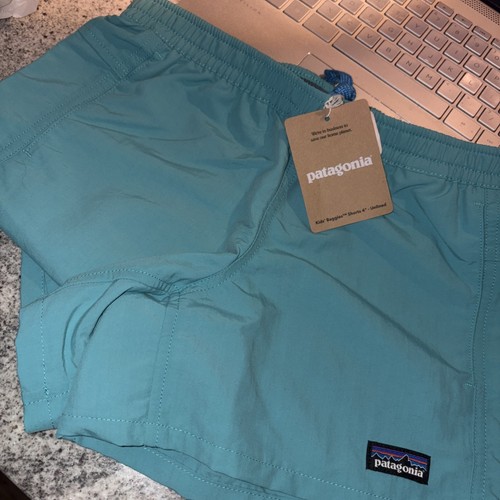Patagonia Kids' Baggies Shorts Subtidal Blue Size Medium/10 NWT