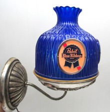 Aplique de pared vintage Pabst cinta azul cerveza globo lámpara accesorio
