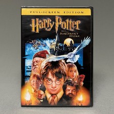 HARRY POTTER AND THE SORCERER'S STONE DVD, 2001 SEALED Full-Screen Edition