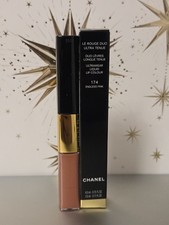 CHANEL Lip Colour le Rouge Duo Ultra Tenue Glossy Lipstick Endless Pink, 174