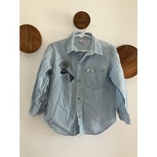 Vintage 1980's GUESS by George Marciano Denim Button Up Shirt
