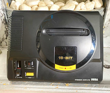 SEGA Mega Drive 16-Bit PAL Home Console only tested working