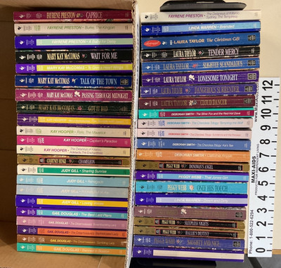 Loveswept Romance PB Lot of 44 Peggy Webb Linda Warren Deborah Smith Gail Dougla