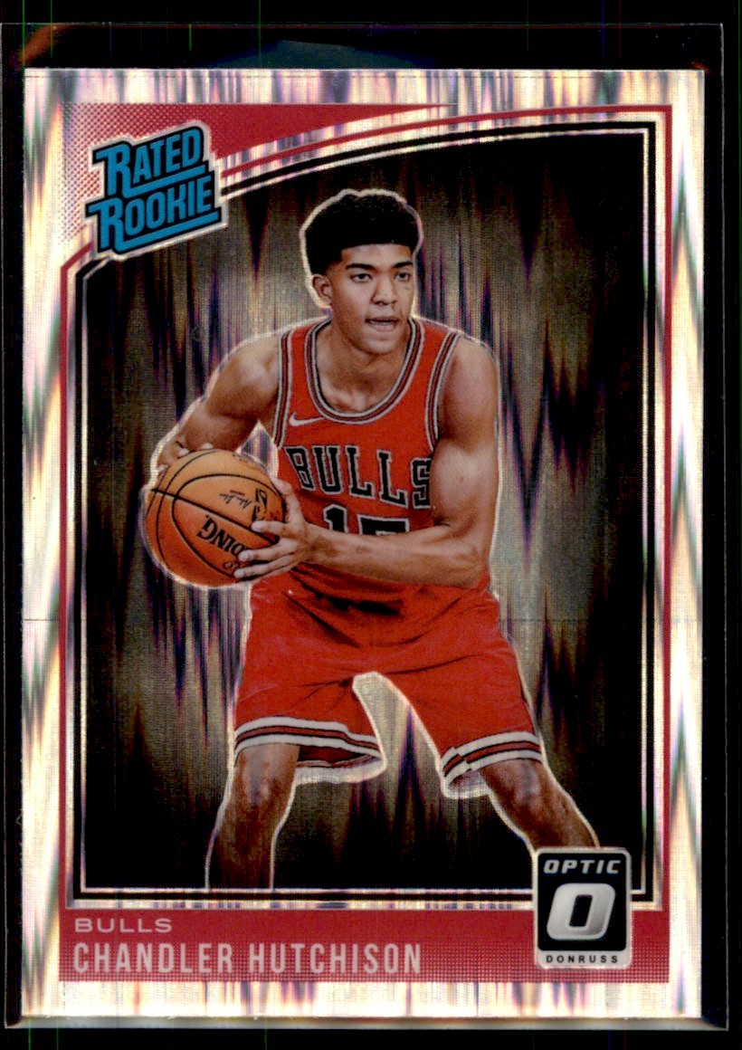 Chandler Hutchison 2018-19 Panini Donruss Optic Shock Prizm RC Rookie #166