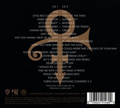 PRINCE - 4EVER NEW CD