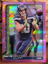 2025 Topps Chrome Football Purple Prizm Cooper Kupp Seahawks 💎 #59 /250